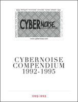 CyberNoise compendium 1992-1995 magazine fanzine digizine digital ibook front cover image picture