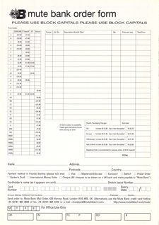 Mute Bank Statement 1 one Update #4 four April 98 1998 page 4 image picture