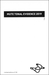 Mute Tonal Evidence 2019 Volume 1 cassette cover image picture
